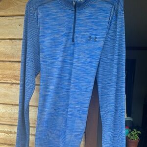 Under Armour Blue Long Sleeve Performance Tee